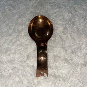 Copper spoon ladle